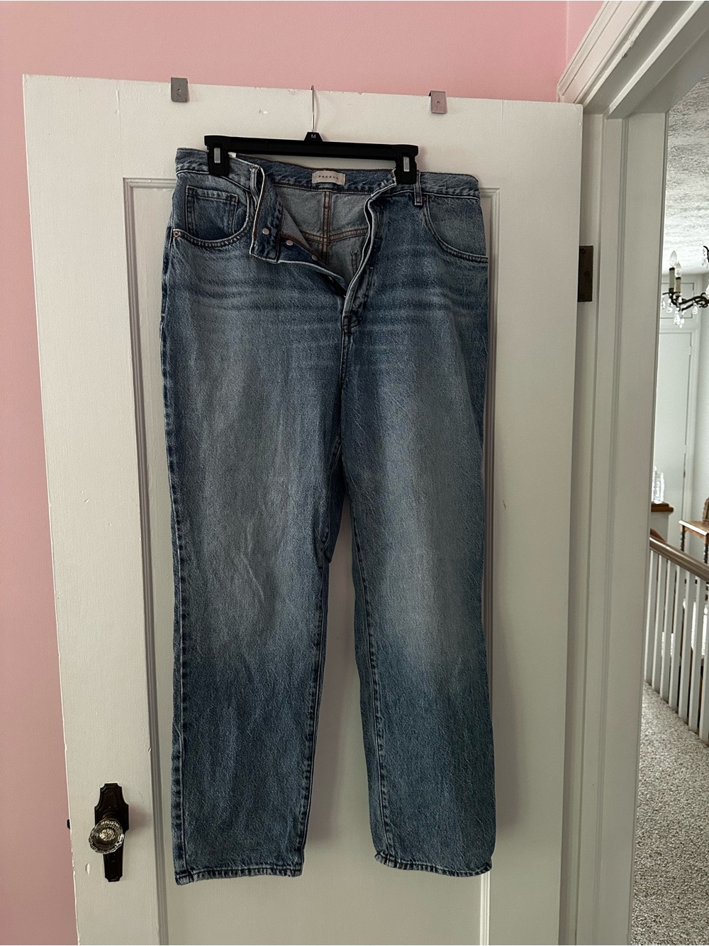 Dad Jean Light Wash Denim - Size 31